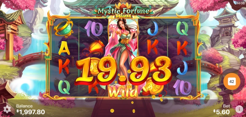 Mystic Fortune Deluxe Slot logo